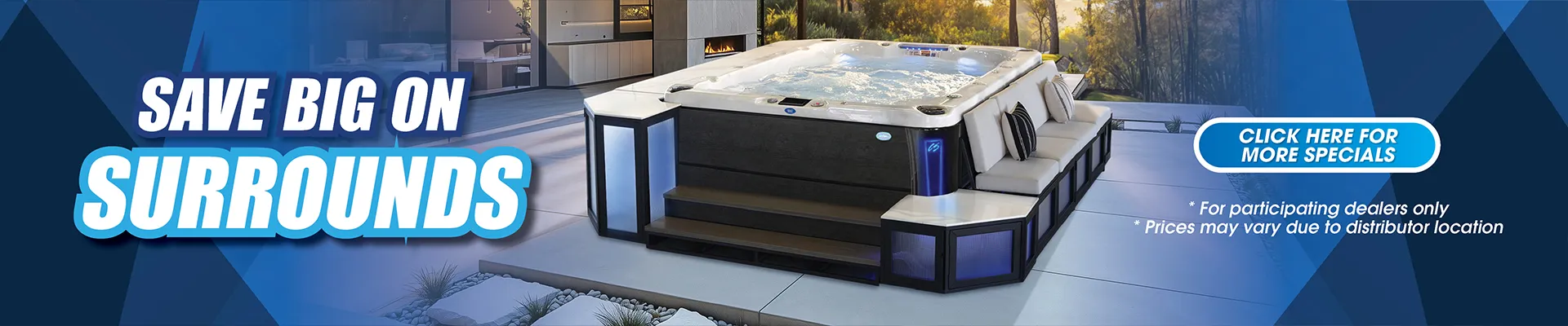 Calspas hot tub being used in a family setting - Kingman