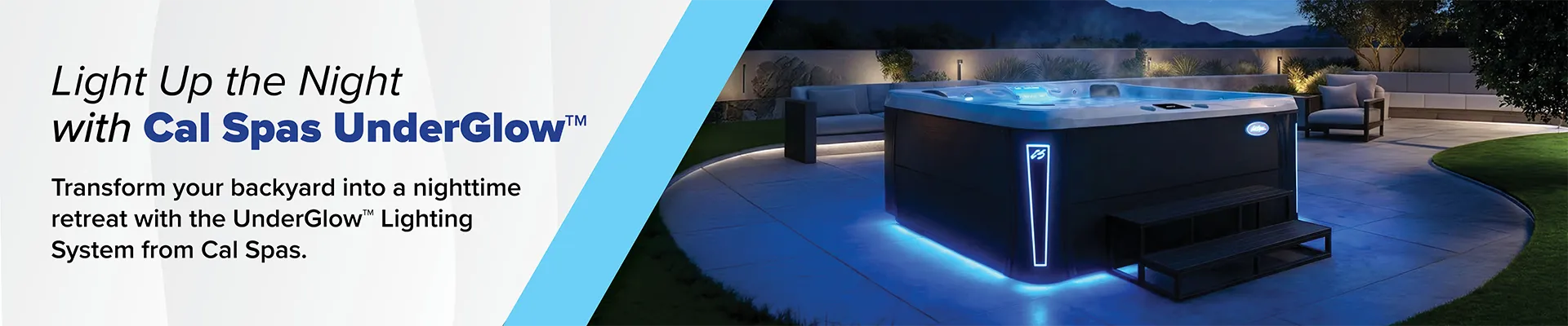 Calspas hot tub being used in a family setting - Kingman